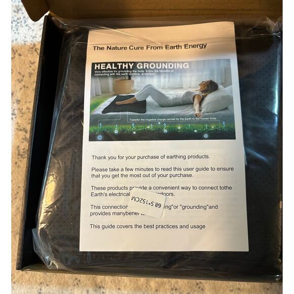 Grounding Mat for bed  68.5 x 152 cm - Picture 2 of 2